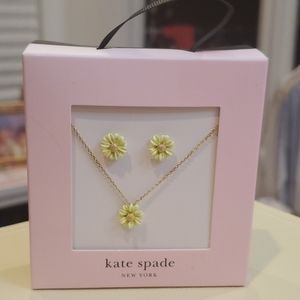 Into the Bloom Kate Spade yellow jewelry box set